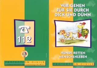 Dépliant du Groupe Canin (version allemande)