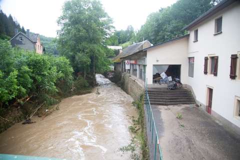Innondation Mullerthal Juin 2018
