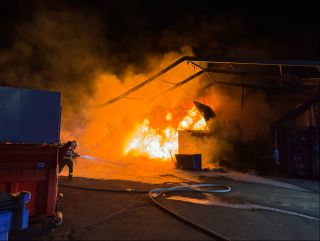 Feu d’une entreprise de l’industrie cosmétique à Bettembourg