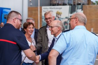 Visite du Premier ministre Luc Frieden