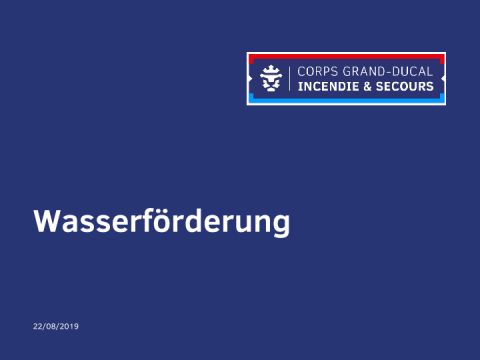 Wasserversorgung