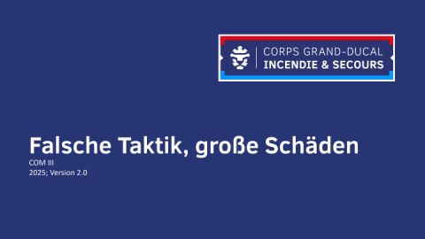 Falsche Taktik, große Schäden