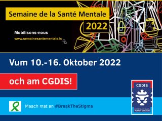 Semaine de la santé mentale du 10 au 16 octobre 2022