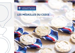 Les médailles du CGDIS