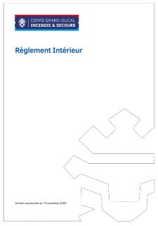 Règlement intérieur