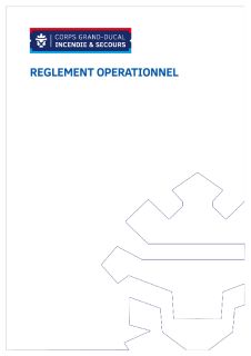 Règlement opérationnel